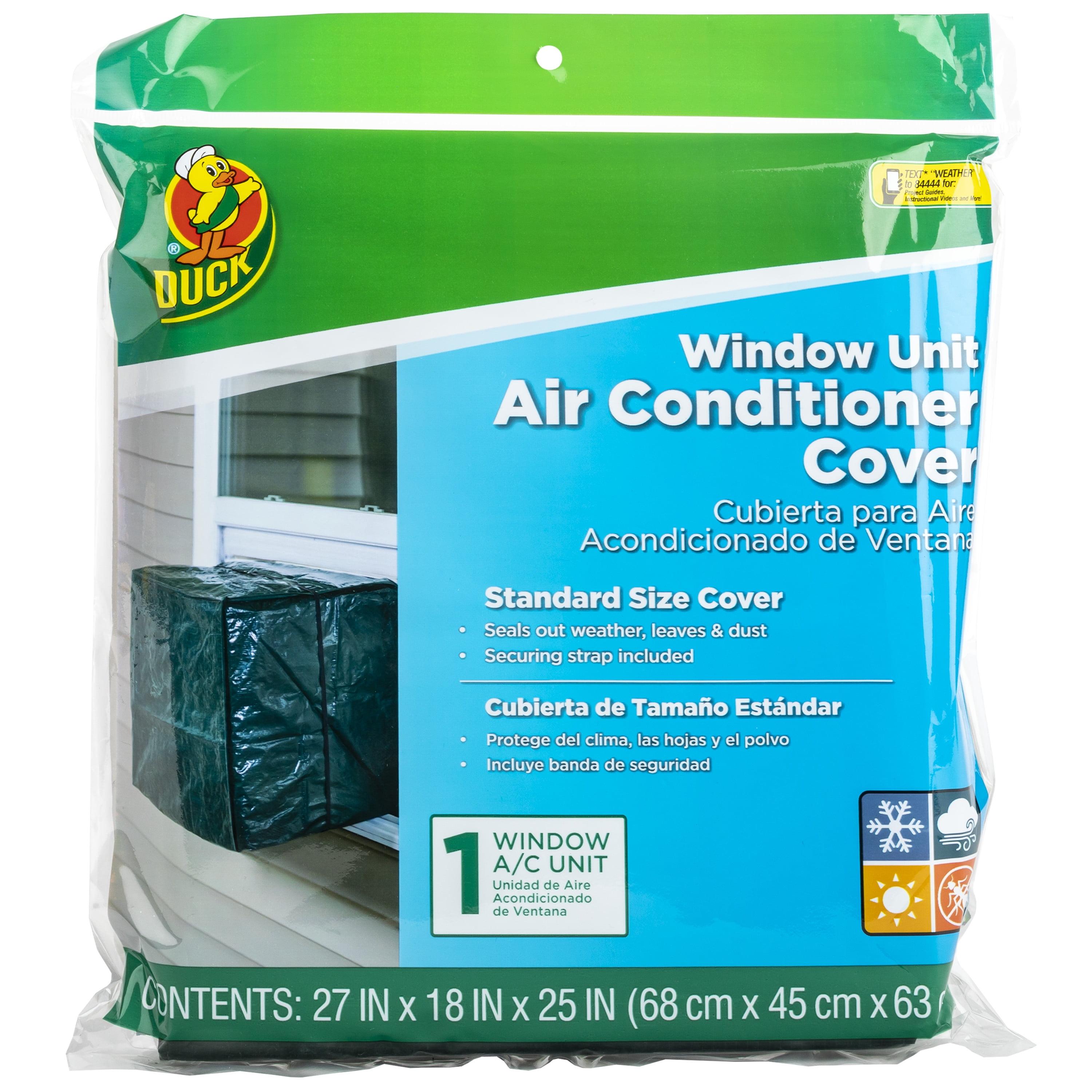 Green Standard Size Window Air Conditioner Cover