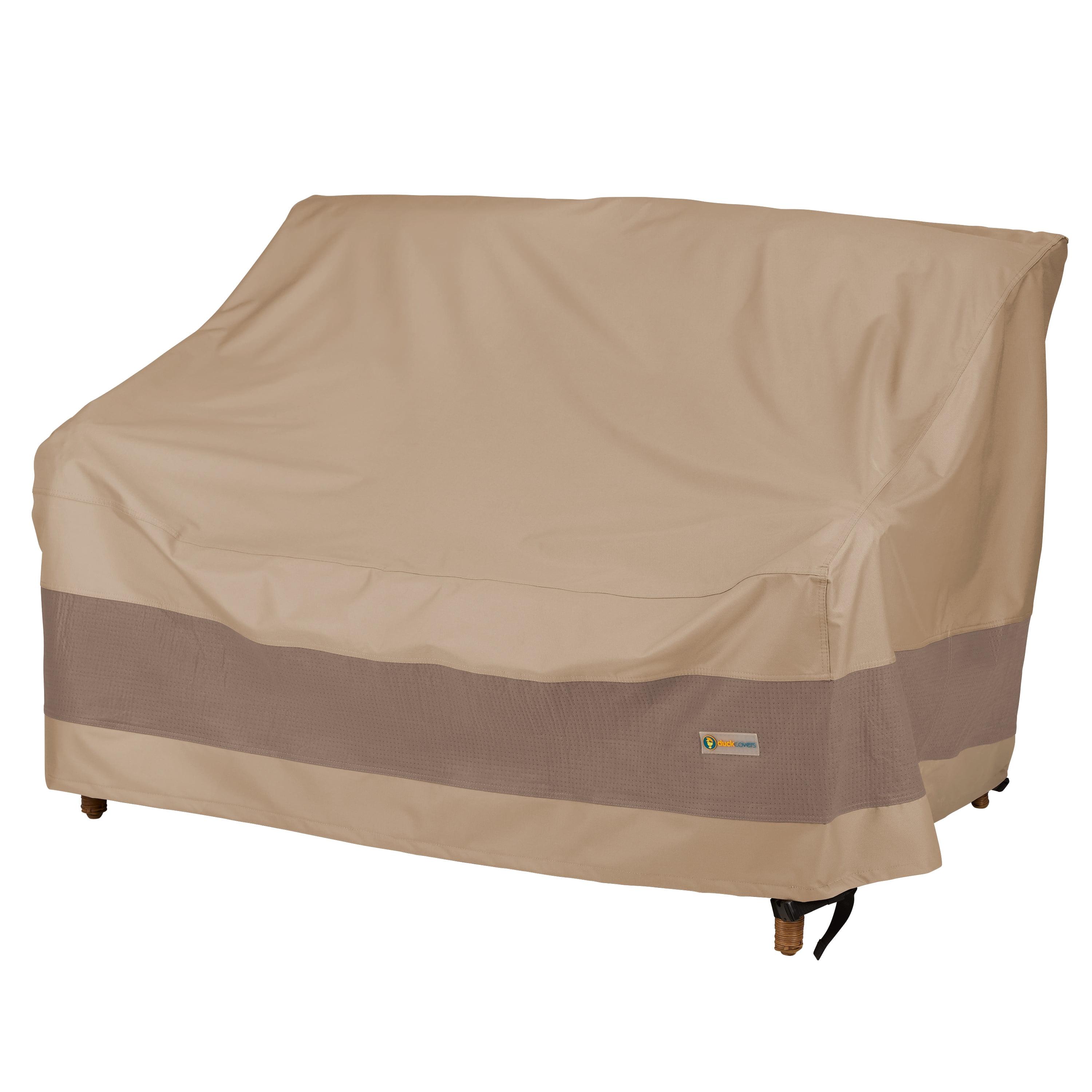 Elegant Waterproof 52 Inch Beige Patio Loveseat Cover