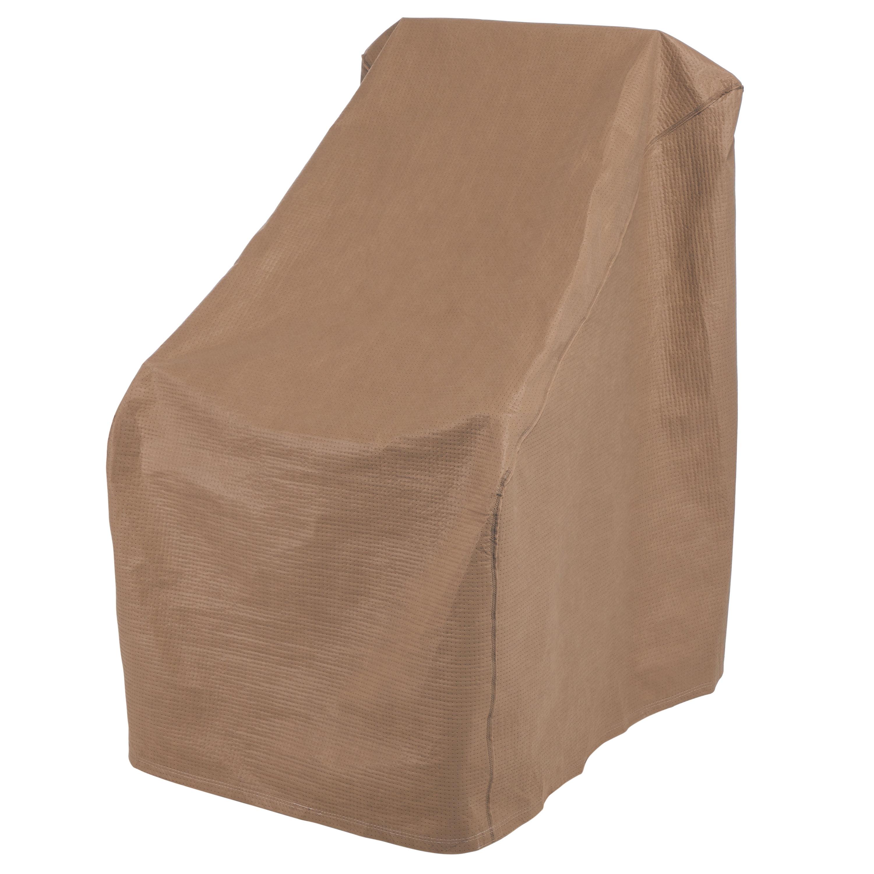 Essential Water-Resistant 32 Inch Brown Patio Rocking Chair Cover