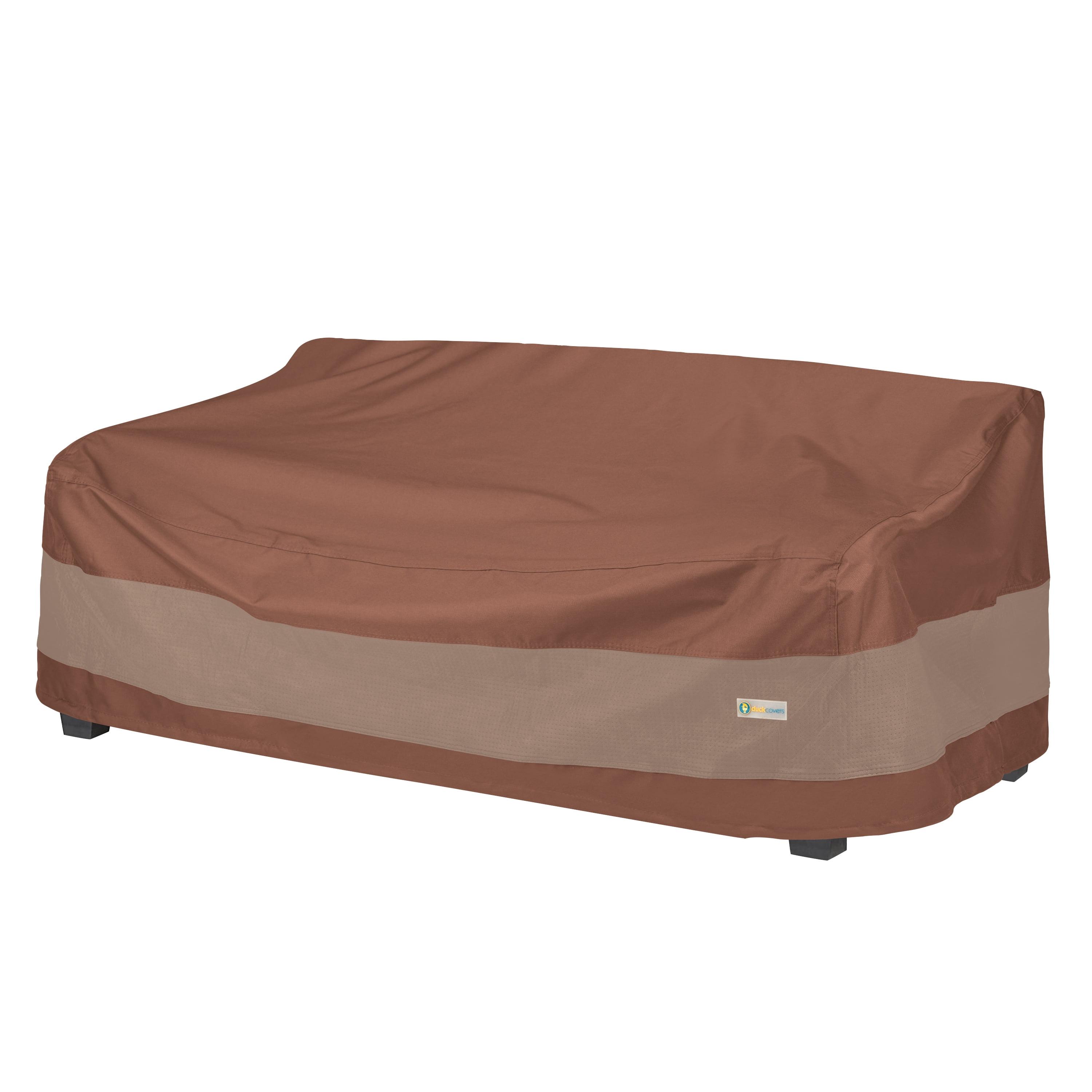 Ultimate Waterproof Mocha Cappuccino 104 Inch Patio Sofa Cover