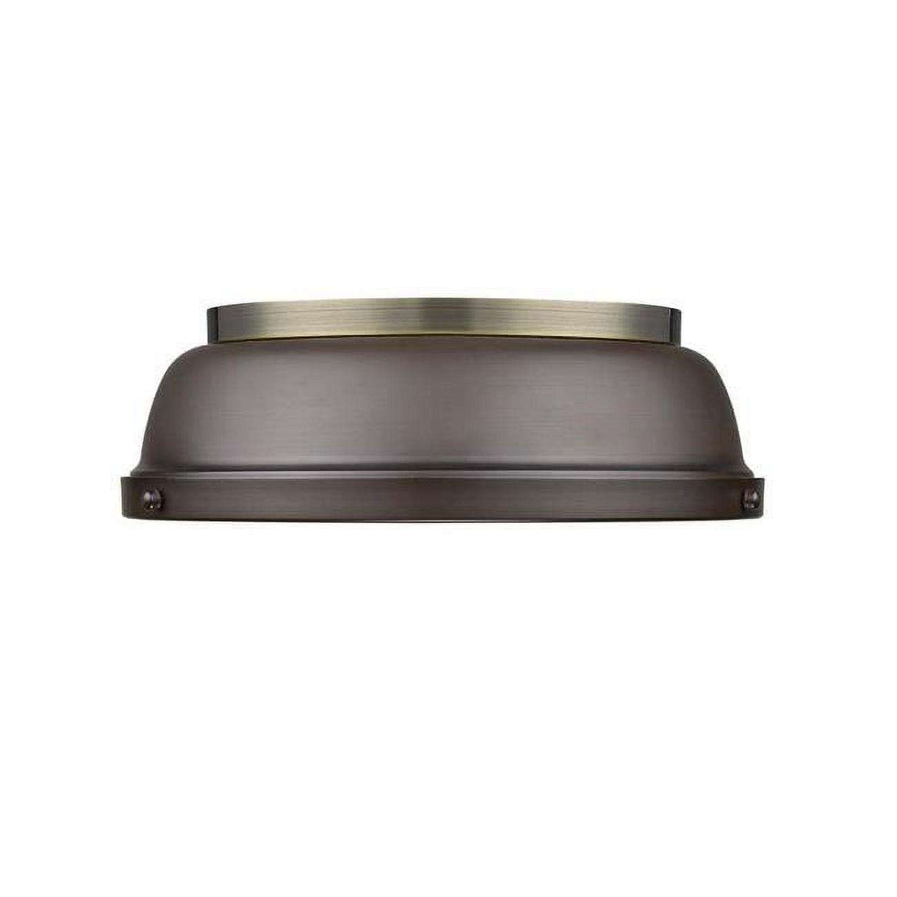 Golden Lighting Duncan Flush Mount - 14"