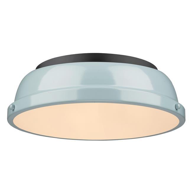 Golden Lighting Duncan Flush Mount - 14"