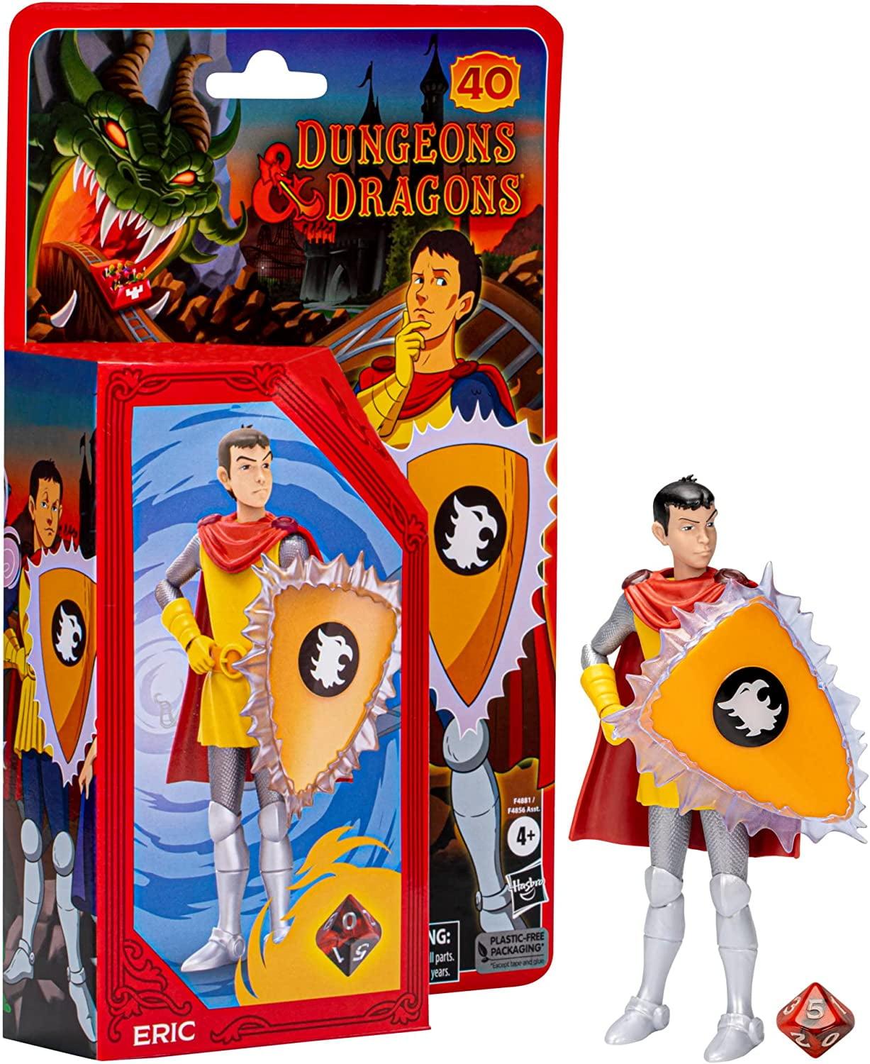 Dungeons & Dragons Cartoon Classics Eric Action Figure, 6-Inch Scale