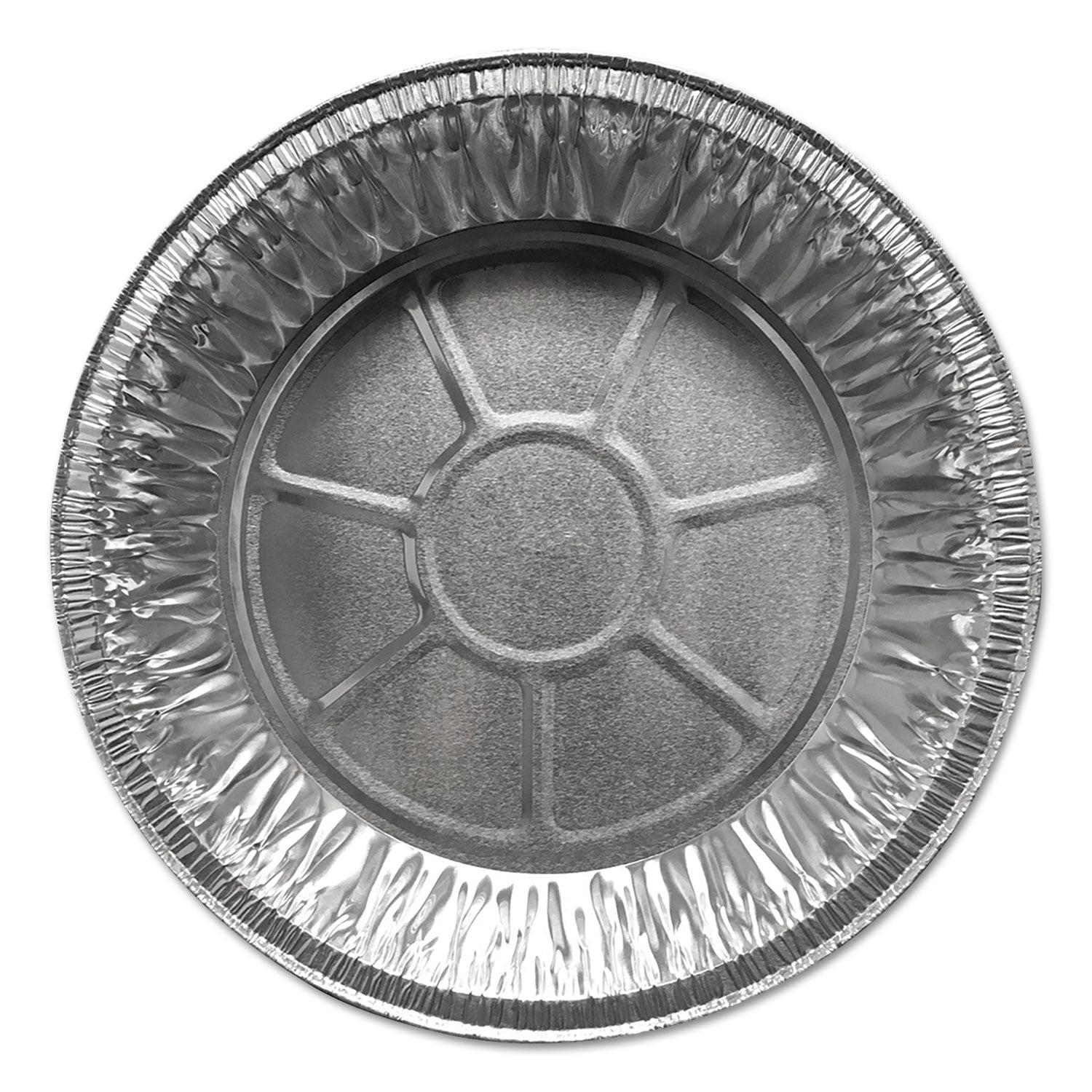 Durable Packaging Aluminum Pie Pans, 9" dia, Silver, 500/Carton