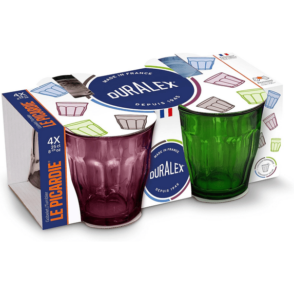 Duralex Picardie 8.375oz. Tumblers (Set of 4)