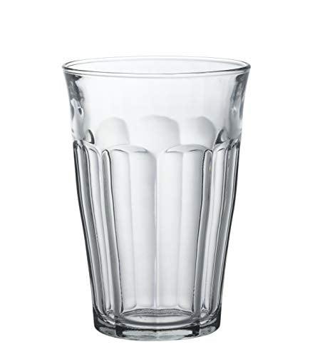 Clear Tempered Glass 12 oz Round Tumbler Set