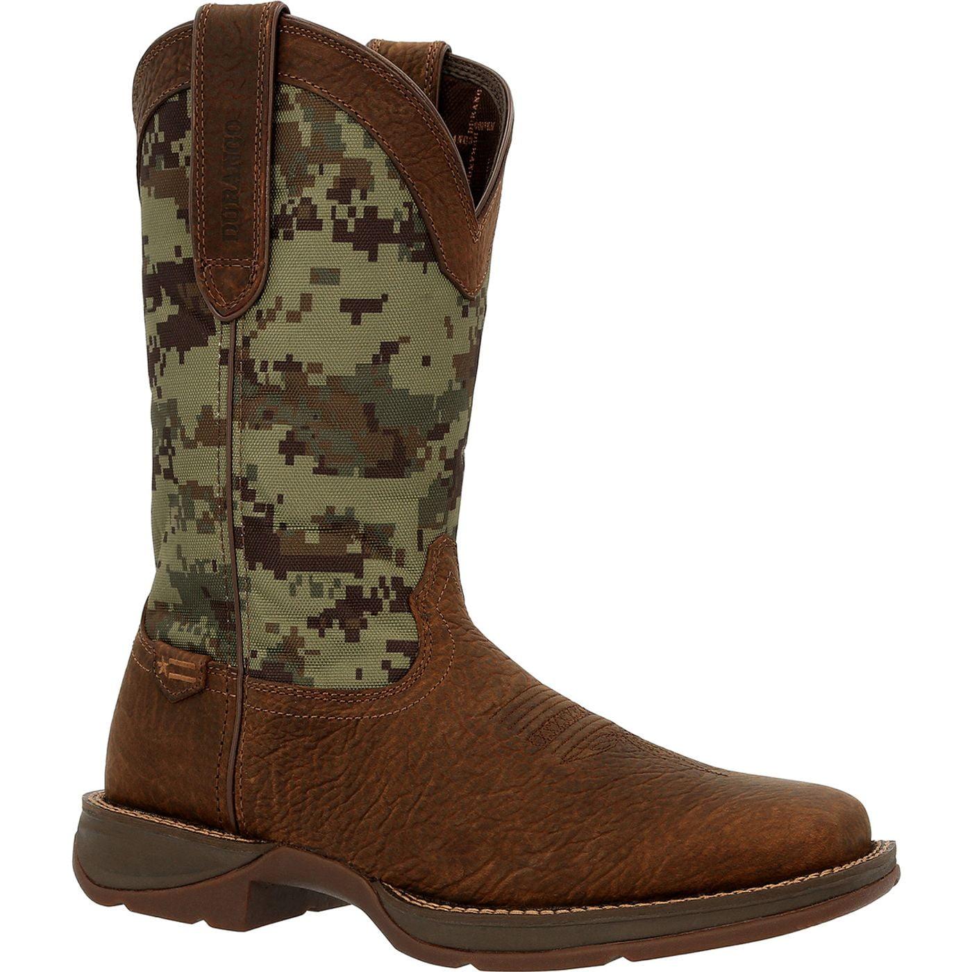 Men's Rebel by Durango Green Digi Camo Western Boot