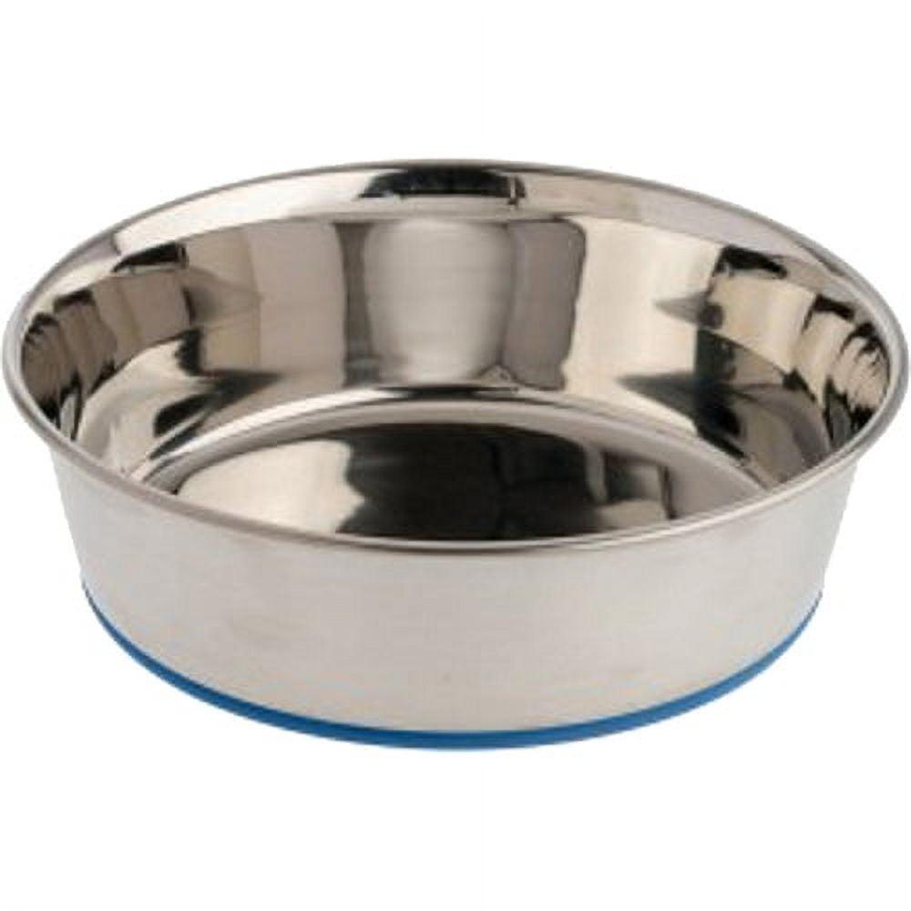 Durable Stainless Steel Non-Skid Dog Bowl, 12 Cups