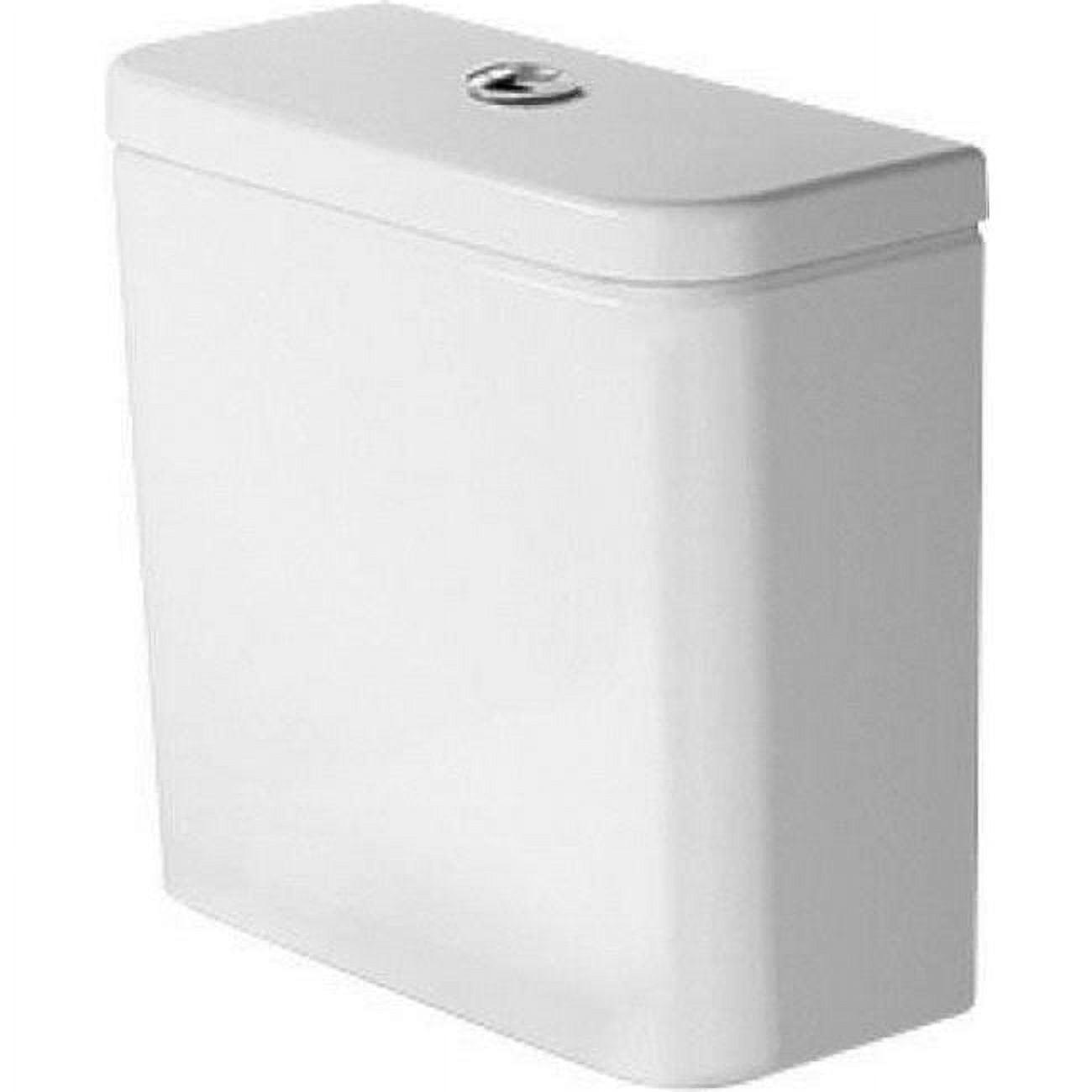 Duravit White Ceramic Dual Flush Toilet Tank