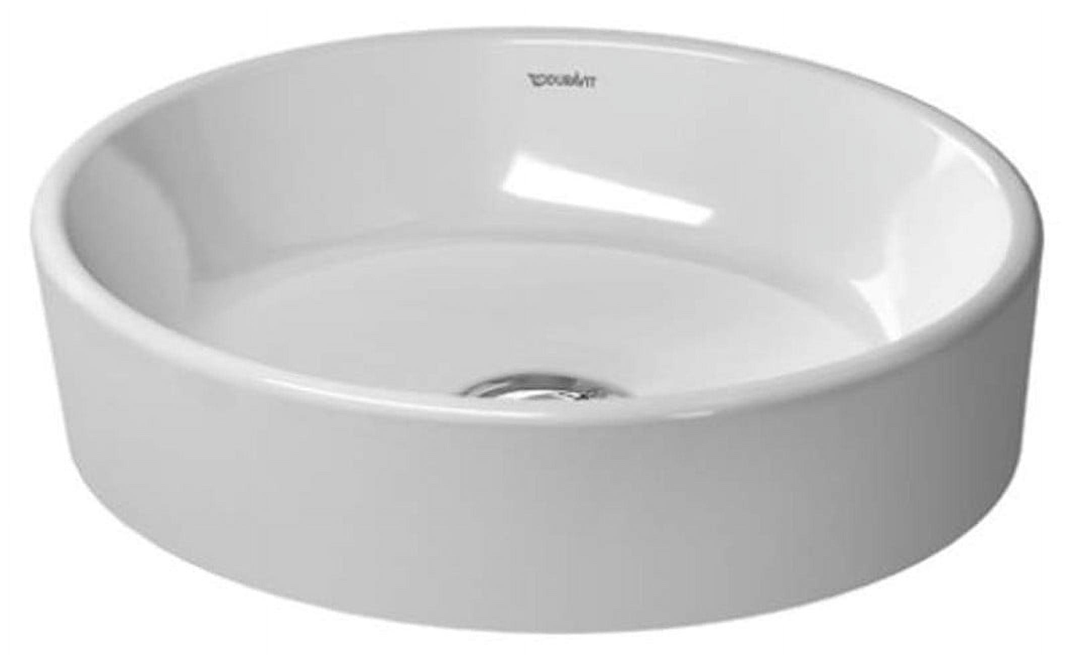 Starck 2 Ceramic Oval Vessel Bathroom Sink