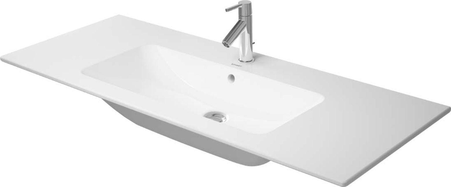 Starck 48'' White Ceramic Rectangular Vessel Vanity Top