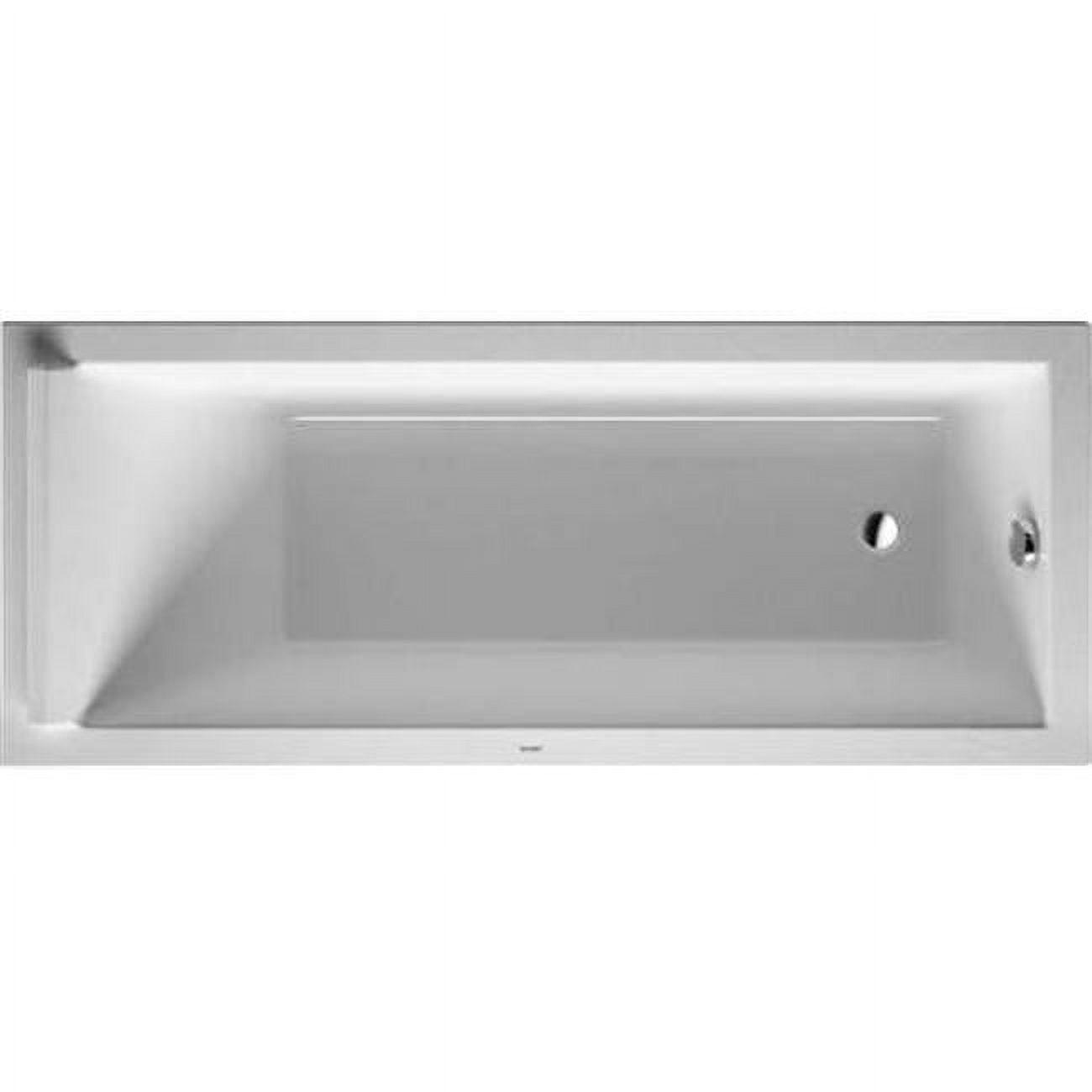 Starck New 59" x 28" Drop In Soaking Acrylic Bathtub