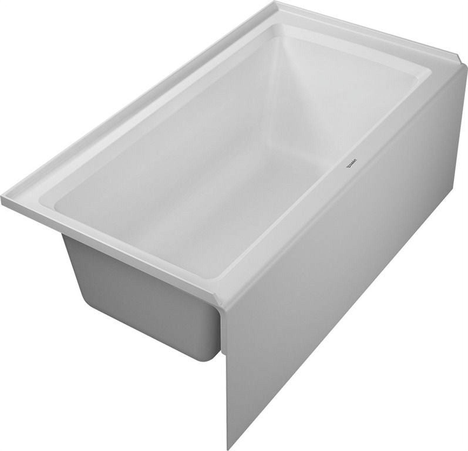 60" x 30" Drop In Soaking Acrylic Bathtub