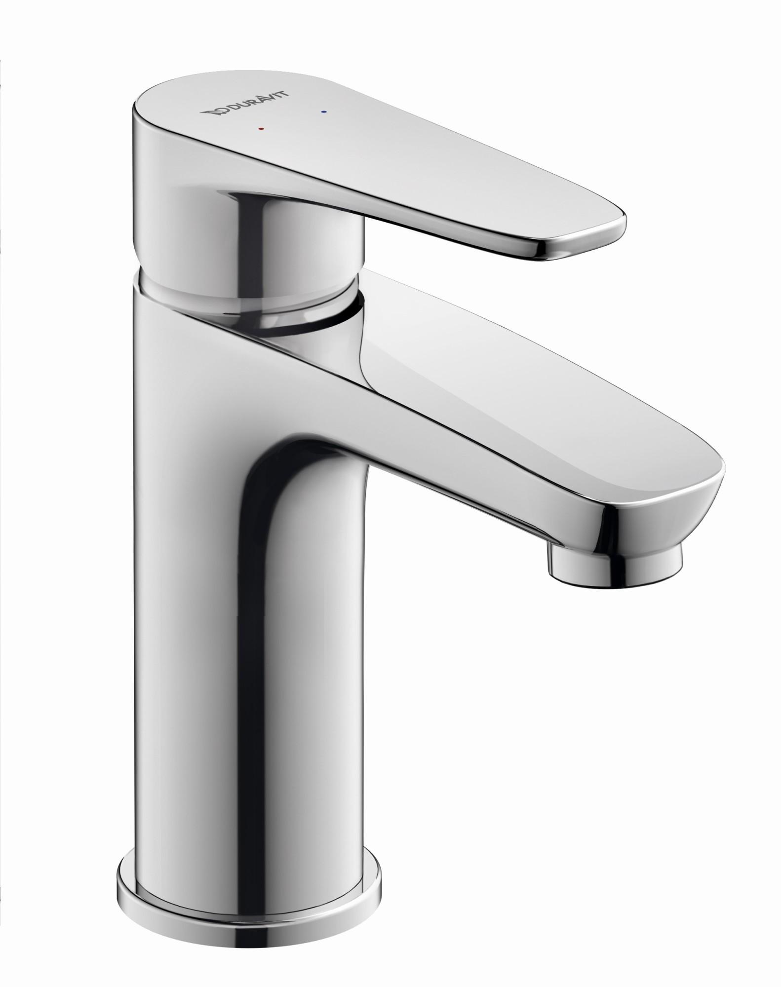 B.1 Series 6.125" Chrome Gloss Single Hole Bathroom Faucet