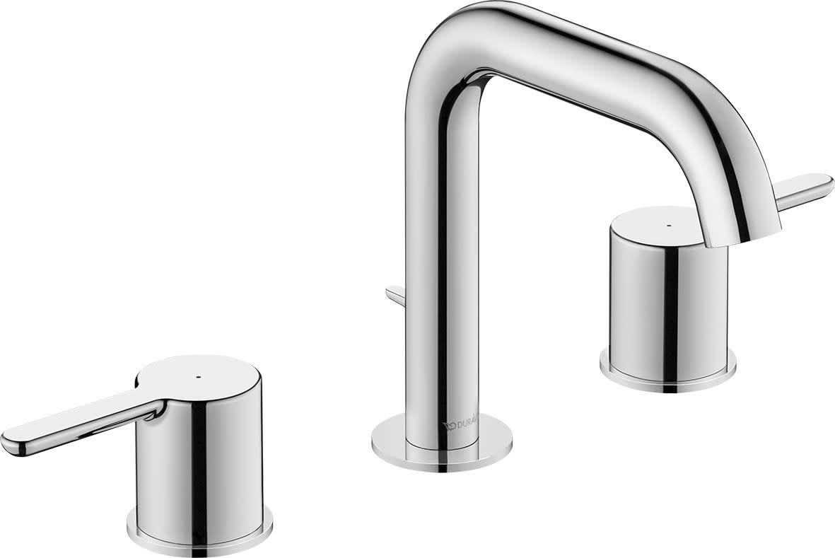 C.1 Series Chrome 6.25" Modern Widespread Bathroom Faucet