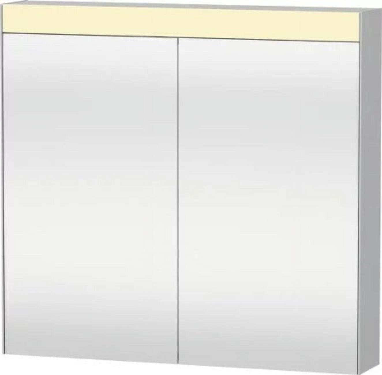 Duravit 31.875" Frameless LED Lighted Bi-View Medicine Cabinet