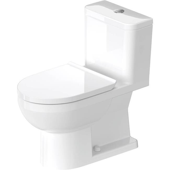 Duravit No.1 Dual-Flush Elongated One-Piece Toilet (Seat Included)