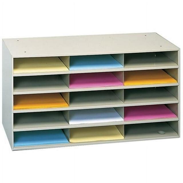 Symple Stuff Symple Stuff Metal 15 Compartment Mailroom Table Accessory