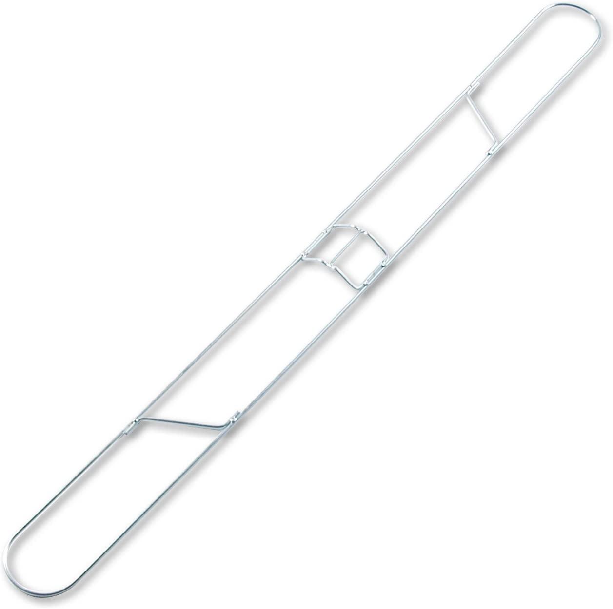 60 x 5 Inch Zinc-Plated Clip-On Dust Mop Frame