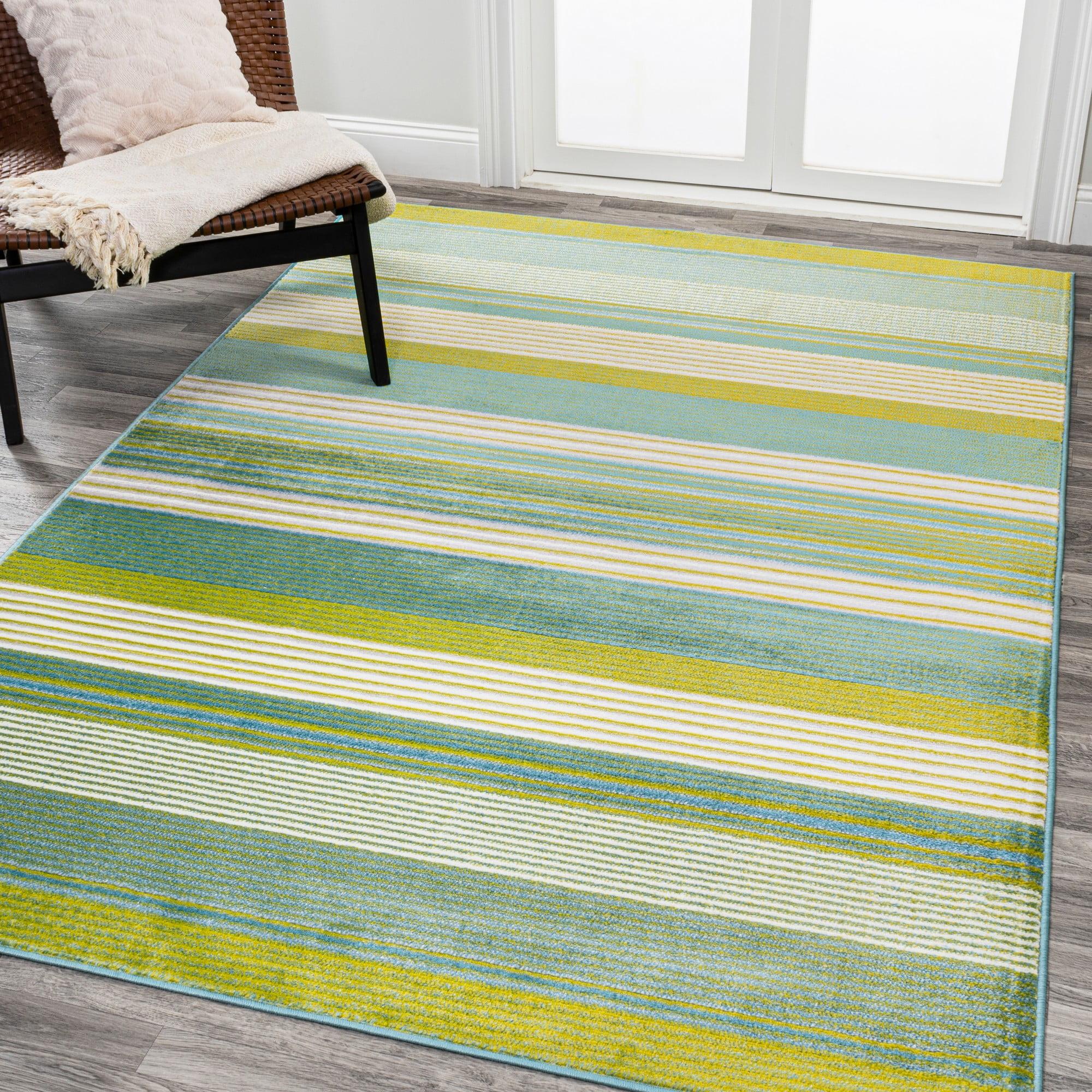 Duxbury Gradient Ticking Striped Area Rug - JONATHAN Y