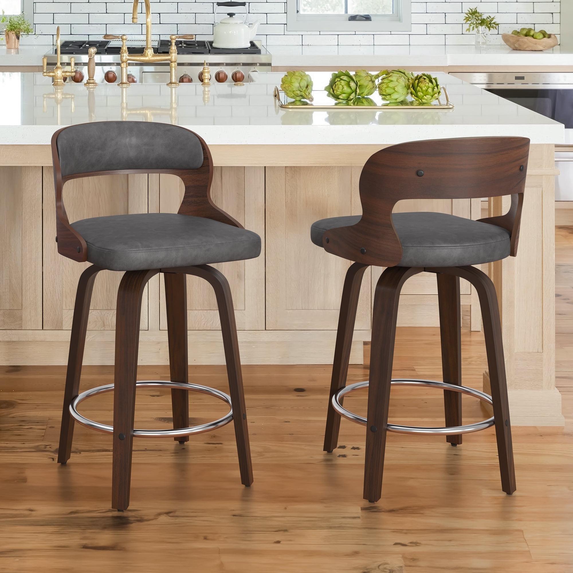 Carylon Swivel Upholstered Counter Stool