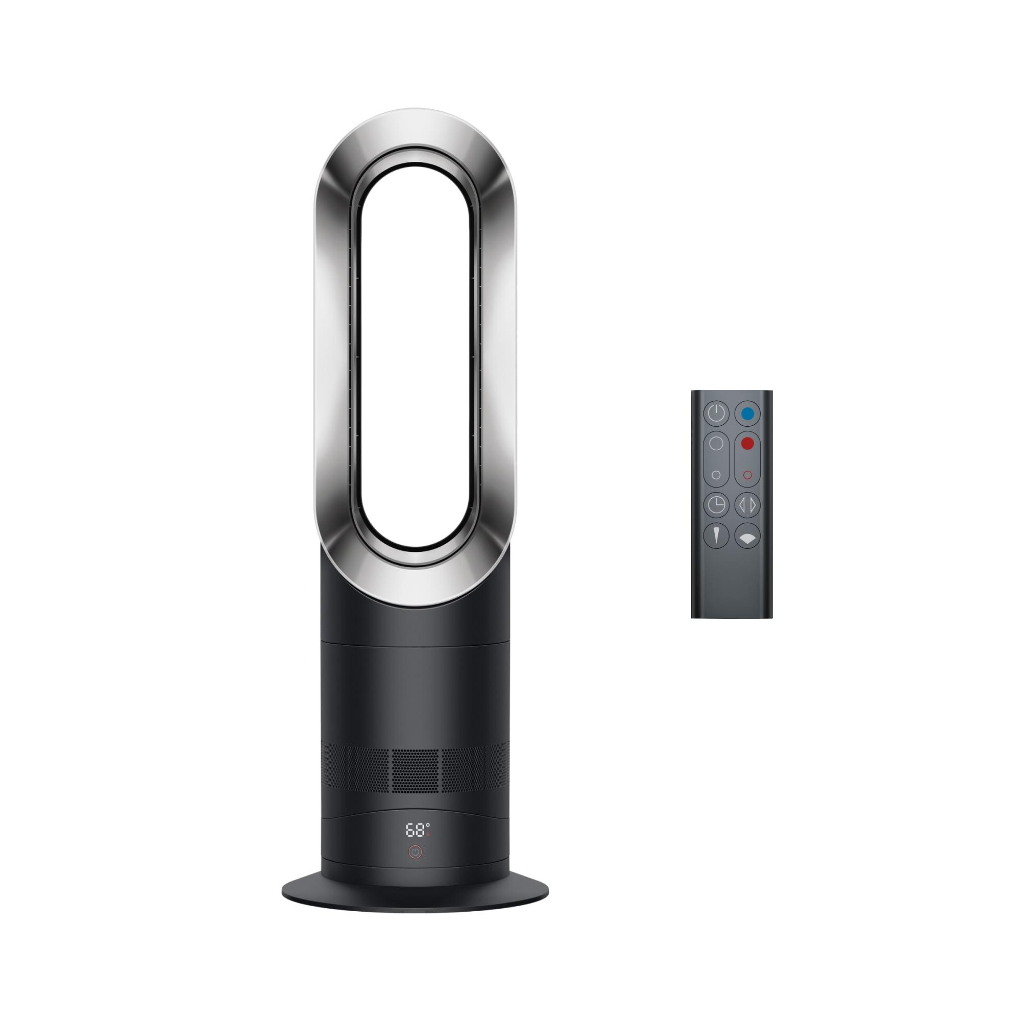 Dyson Hot+Cool Jet Focus Oscillating Fan Heater: Electric Tower Fan, Remote Control, Quiet, Indoor Use, 10 Speeds, UL Listed