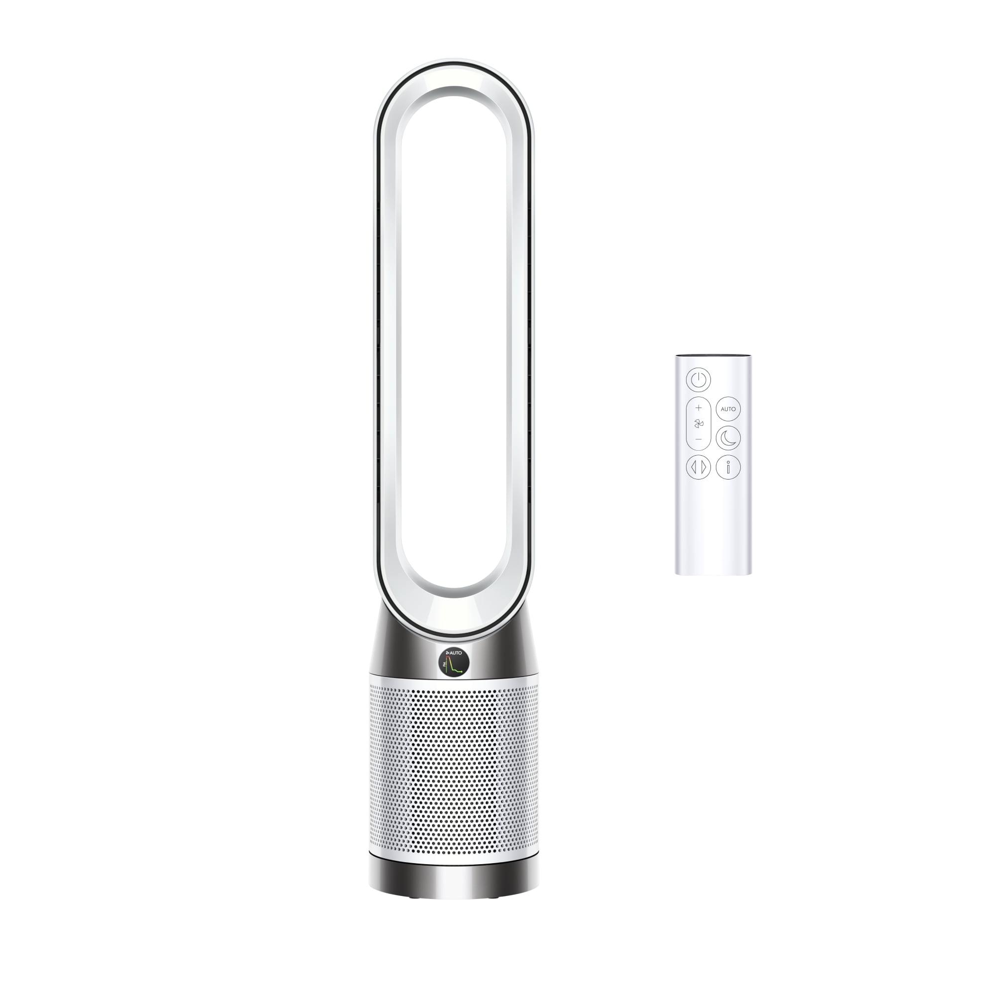 Dyson Purifier Cool Gen1 TP10: HEPA Air Purifier & Fan, 10 Settings, Captures Allergens, White/Nickel, Electric, 2-Year Warranty