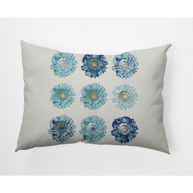 e by design Floral Indoor/Outdoor Reversible Throw Pillow