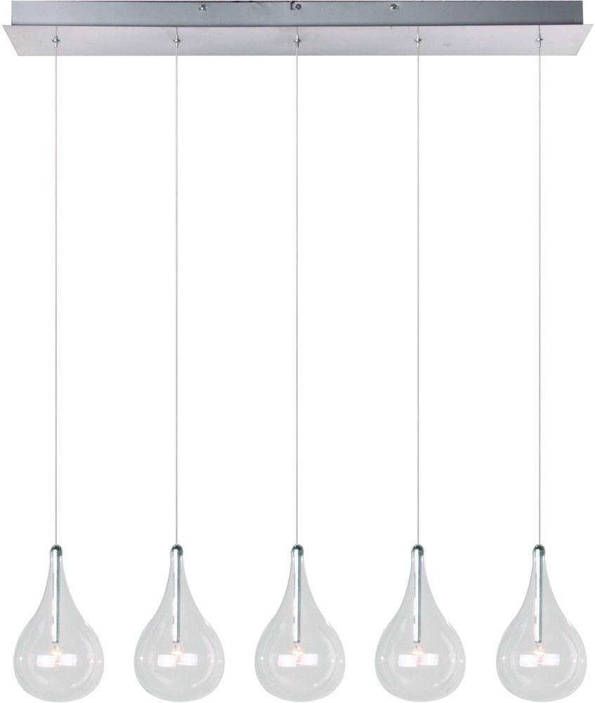 E23115-18-ET2 Lighting-Larmes-5 Light Pendant in Modern style-5 Inches wide by 8 inches high