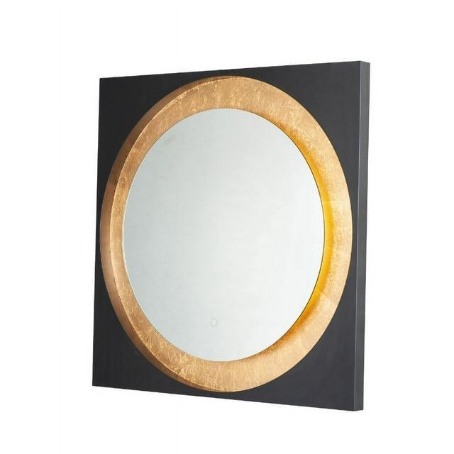 E42040-GLBK-ET2 Lighting-Floating-28W 1 LED Square Mirror-31.5 Inches wide by 31.5 inches high