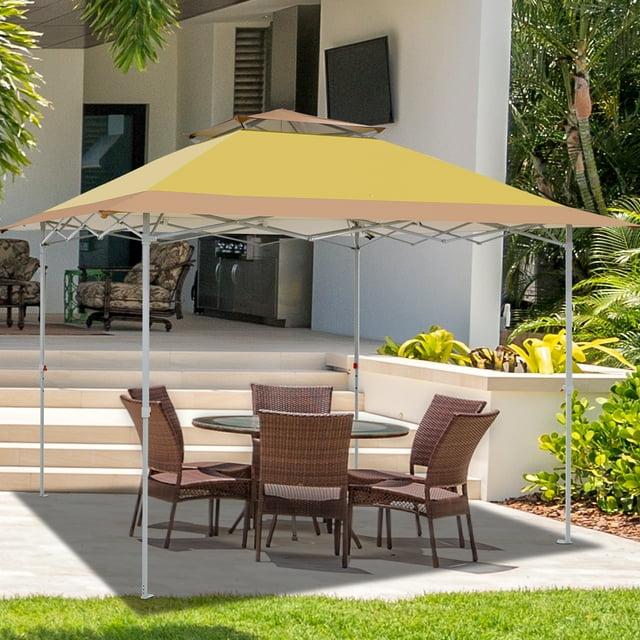 EAGLE PEAK 12 Ft. W x 12 Ft. D Steel Pop-Up Canopy