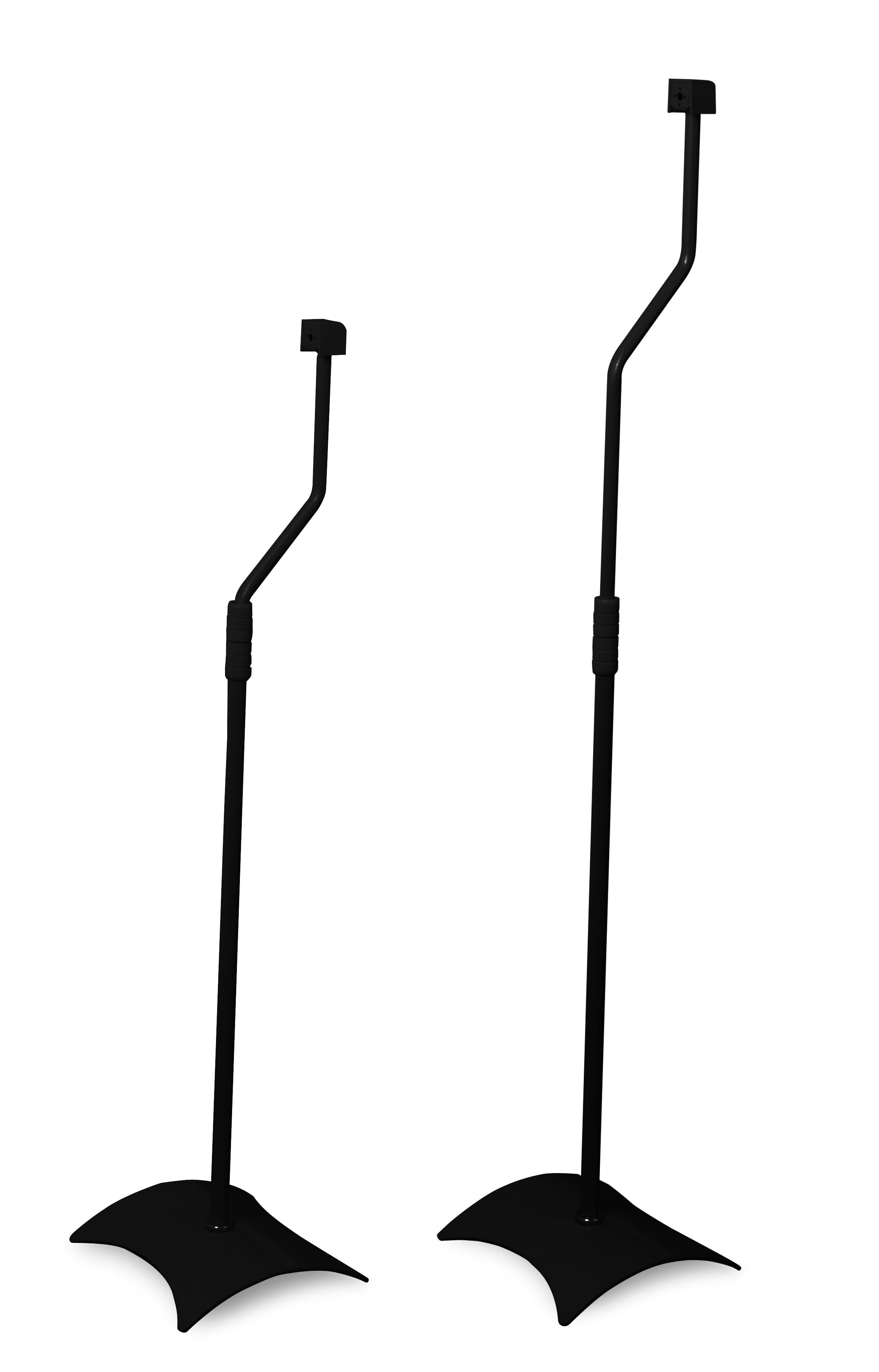 EAK80B-A Speaker Floor Stands, Metal Base. Set of 2