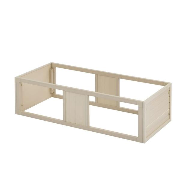 ECOFLEX®Mojave Reptile Habitat Lounge Terranium Stacker, Large- Maple