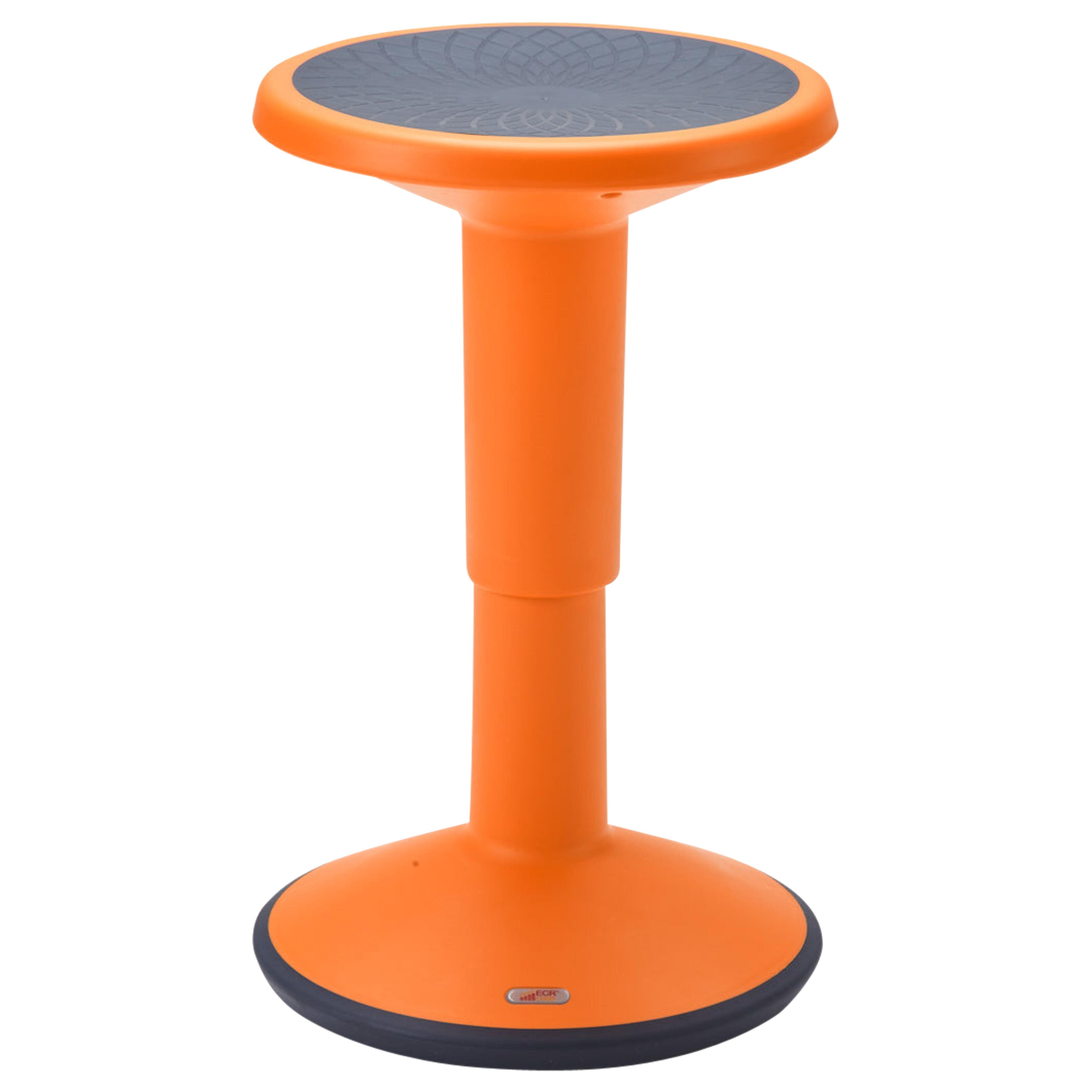 ECR4Kids ECR4Kids Sitwell Wobble Stool with Cushion, Adjustable Height, Active Seating