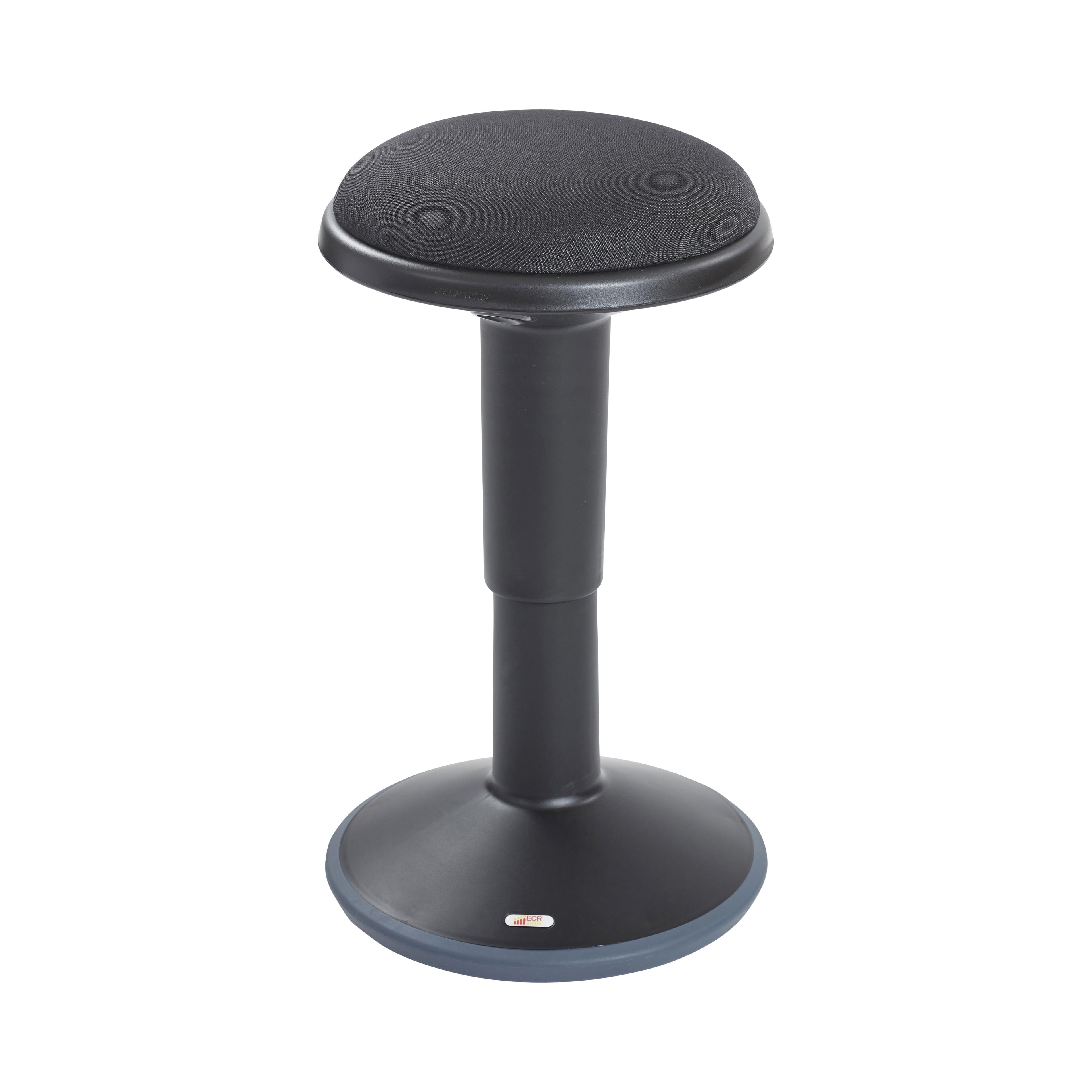 ECR4Kids SitWell Wobble Stool, Adjustable Height, Active Seating