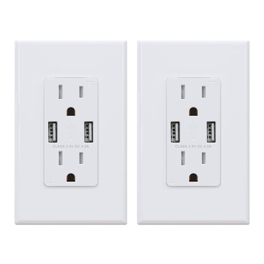 15 Tamper Resistant Duplex Outlet