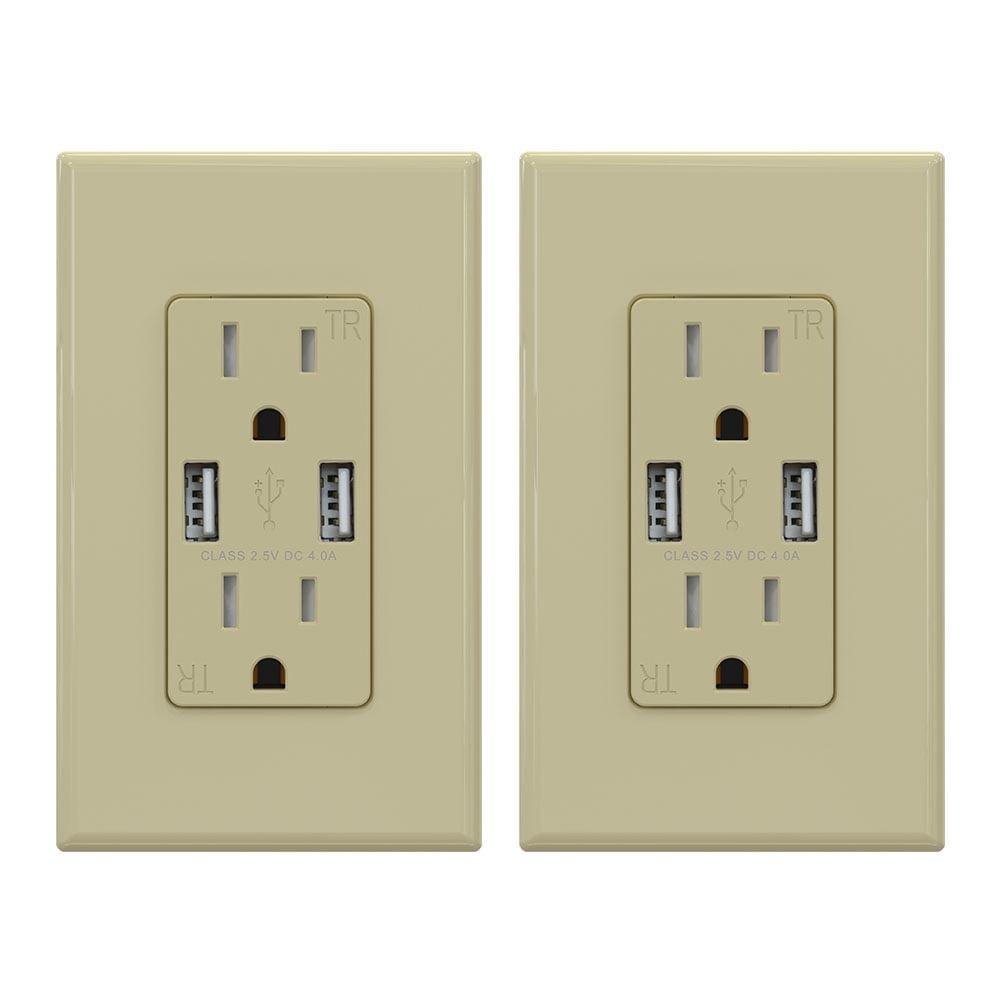 15 Tamper Resistant Duplex Outlet