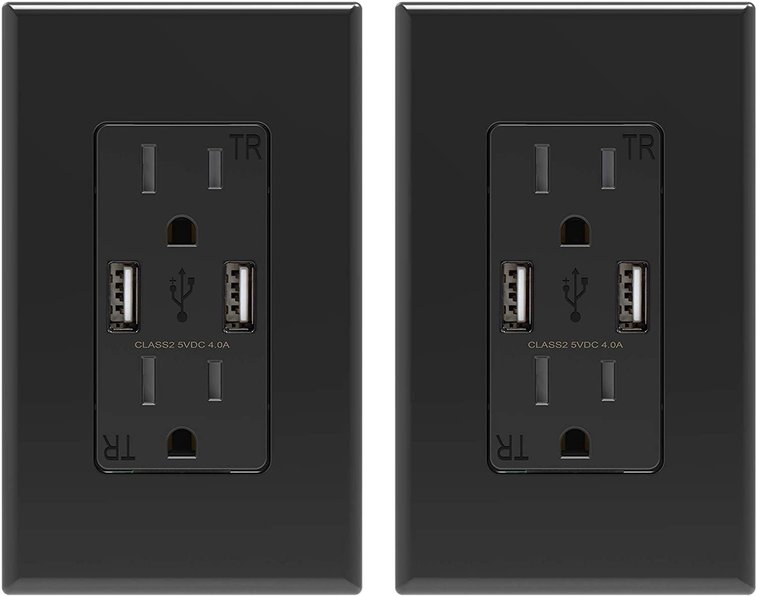 15 Tamper Resistant Duplex Outlet
