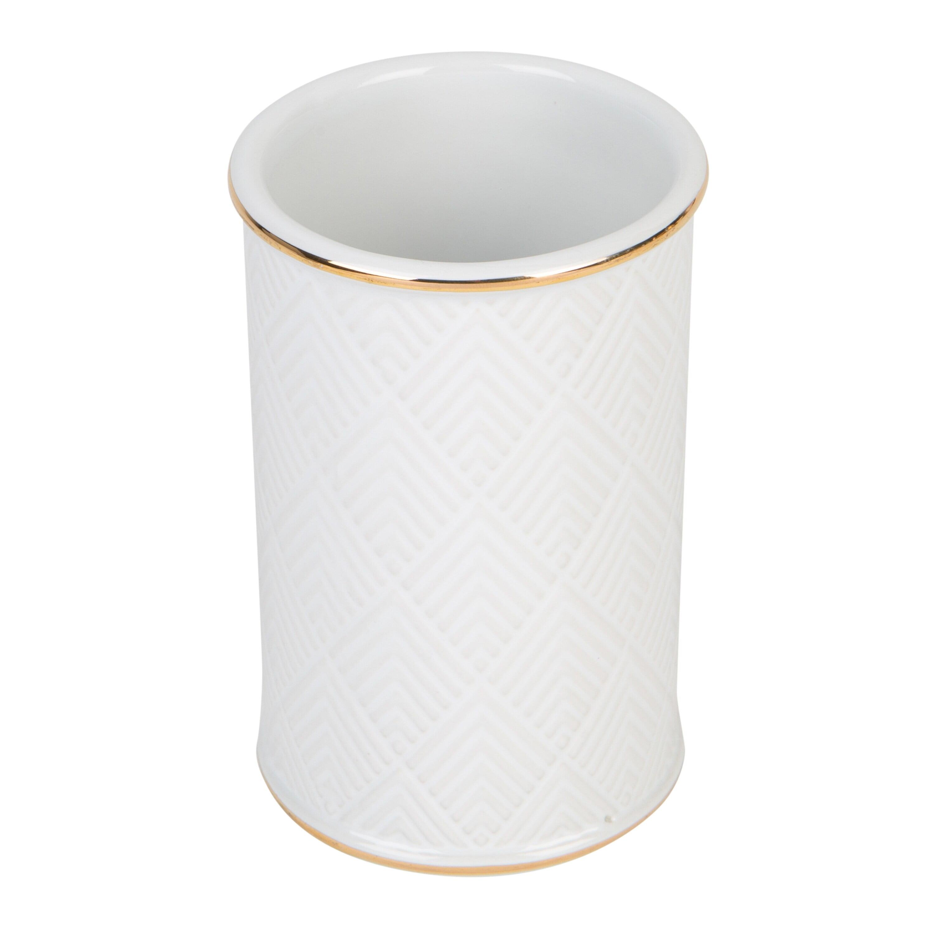 Elle Décor Ceramic Bathroom Accessories Ceramic / Porcelain Tumbler