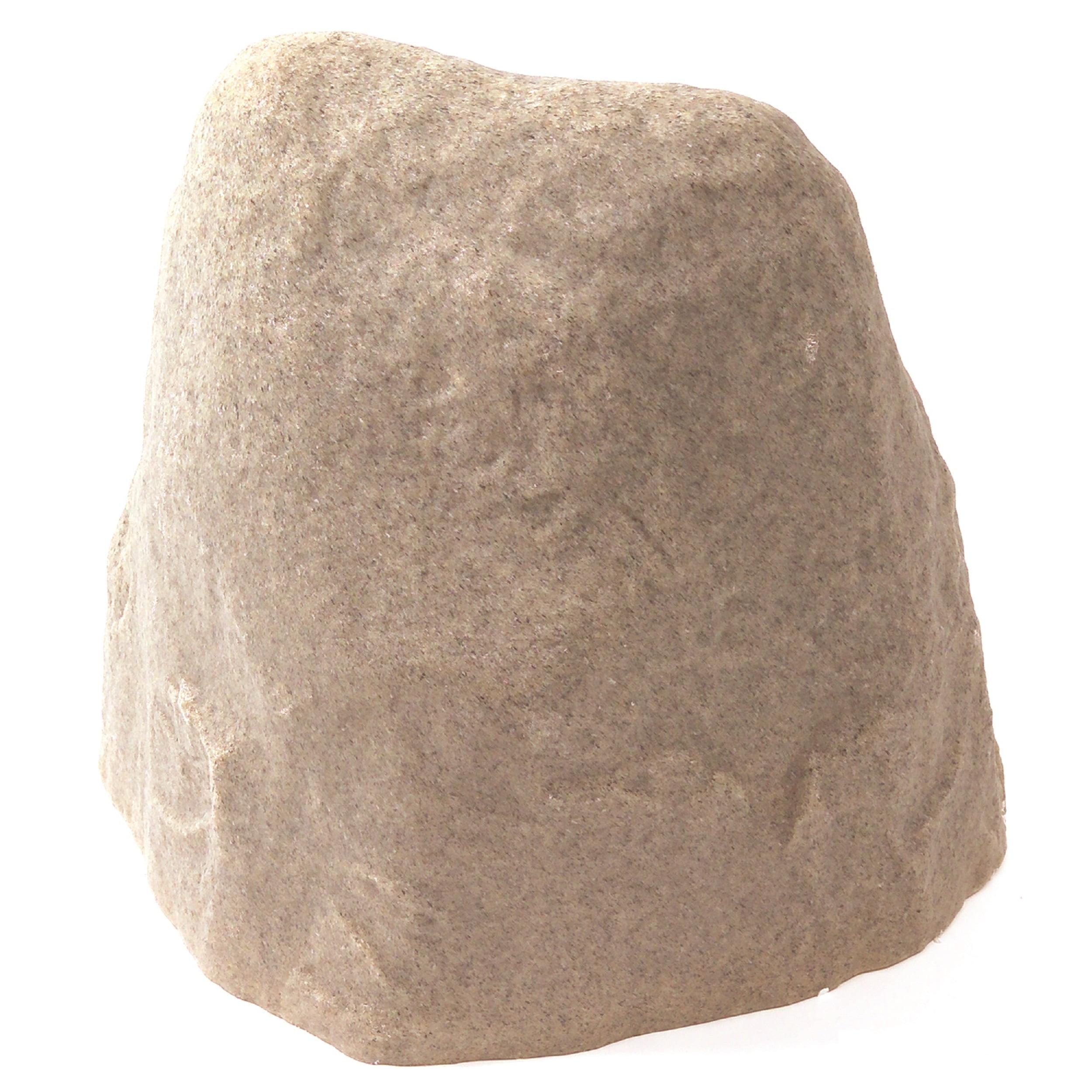 14" Resin Small River Rock Statuary - Sand - Emsco