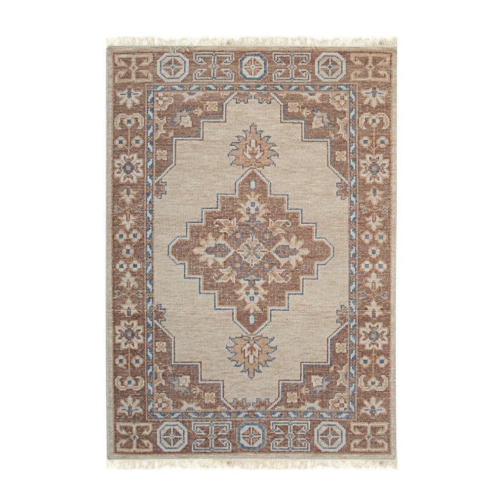Bungalow Rose Exquisite Kiran Hand Knotted Wool Rug