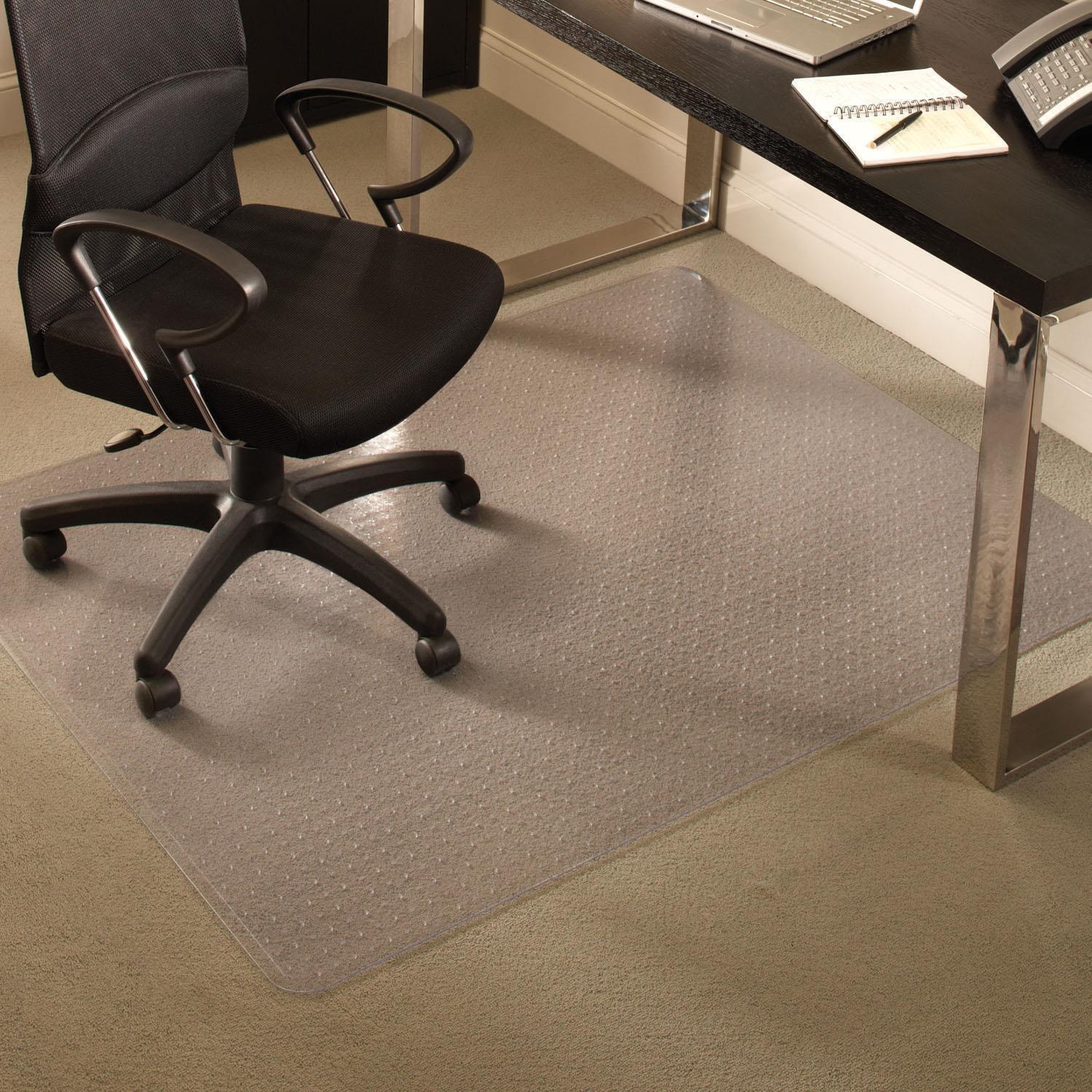 EverLife Medium Pile Carpet Ramped Chair Mat