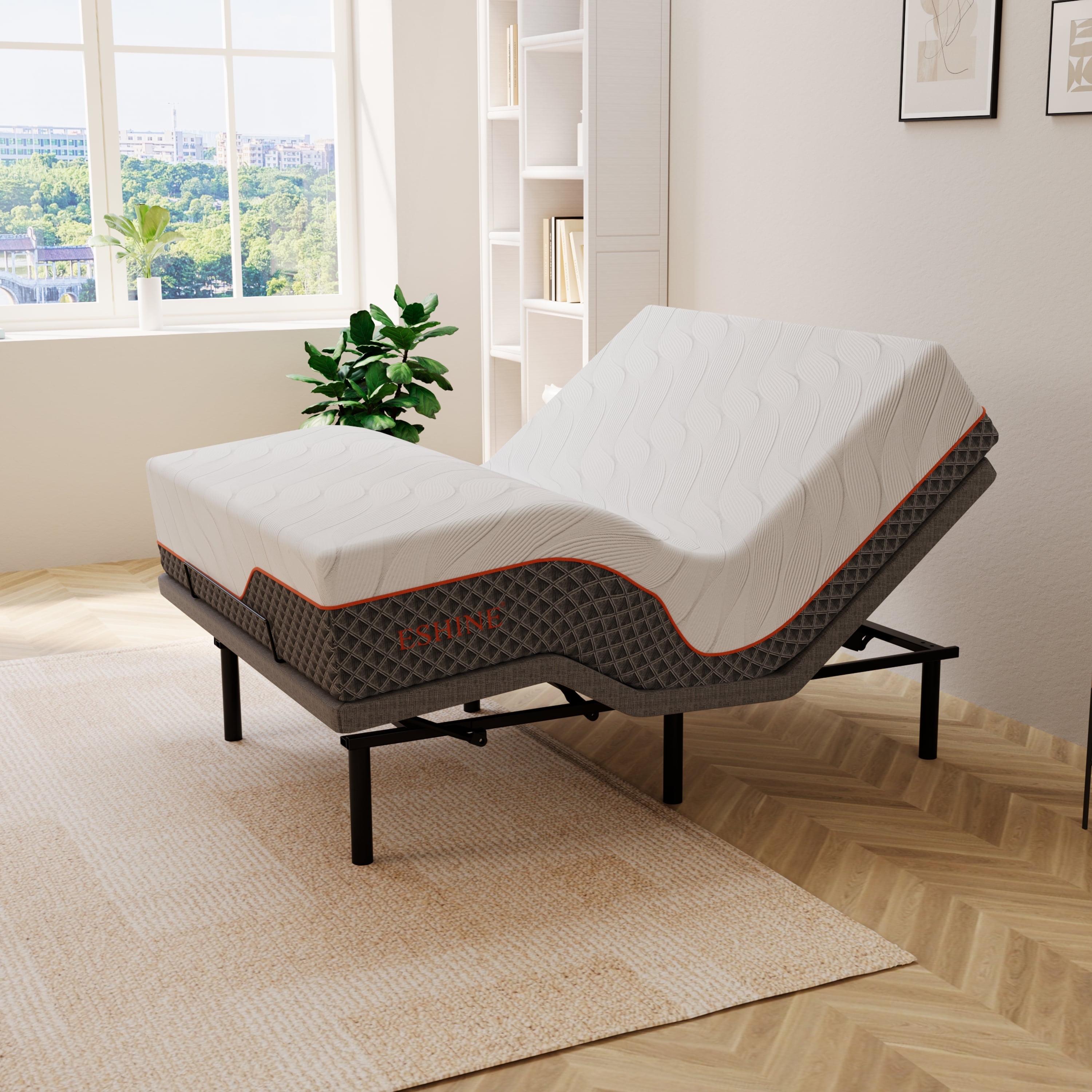 Zero Gravity Adjustable Bed with 14" Hybrid Mattress E3000 Series