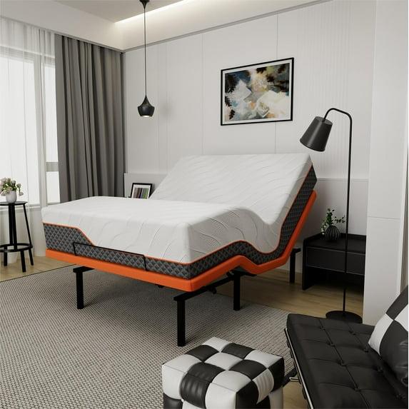 Zero Gravity Adjustable Bed with 14" Hybrid Mattress E3000 Series