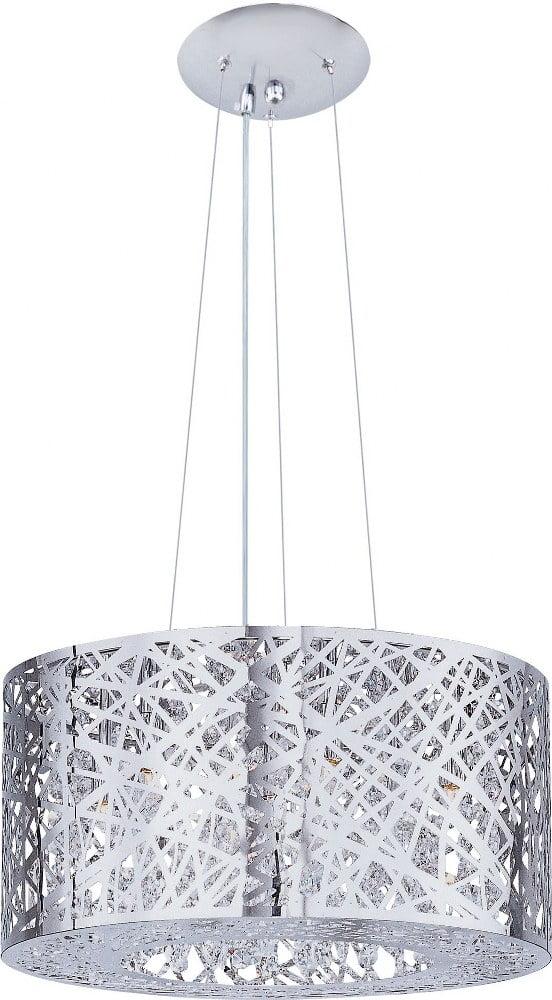 ET2 Lighting Inca 7 - Light Pendant in  Polished Chrome