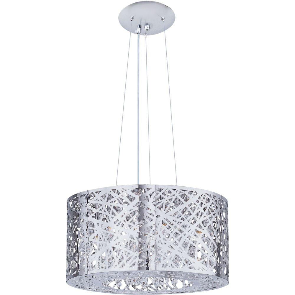 ET2 Lighting Inca 7 - Light Pendant in  Polished Chrome