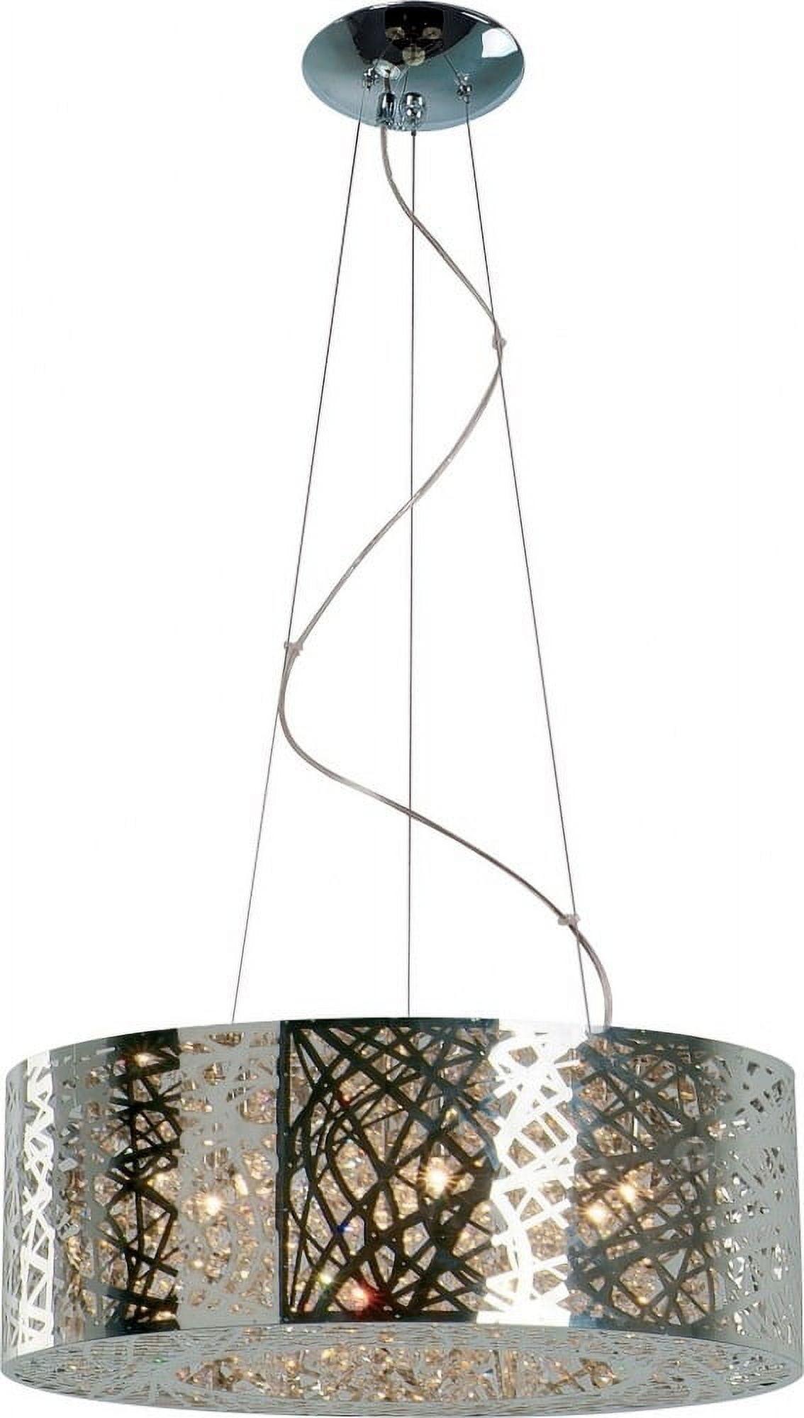 ET2 Lighting Inca 9 - Light Pendant in  Polished Chrome