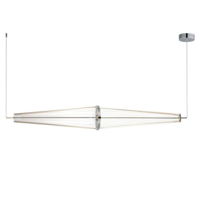 ET2 Lighting - Quasar - 15W 3 LED Linear Pendant-7.75 Inches Tall and 7.75