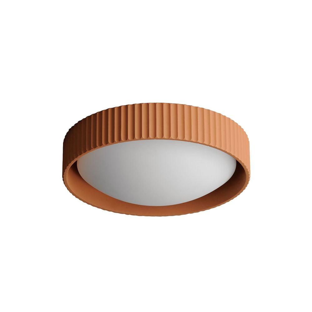 ET2 Lighting Souffle 1 - Light Flush Mount in  Terracotta