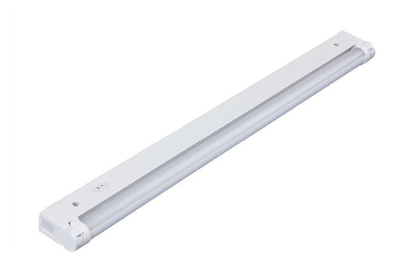 32 Inch White Adjustable Under Cabinet Light with Dim-To-Warm